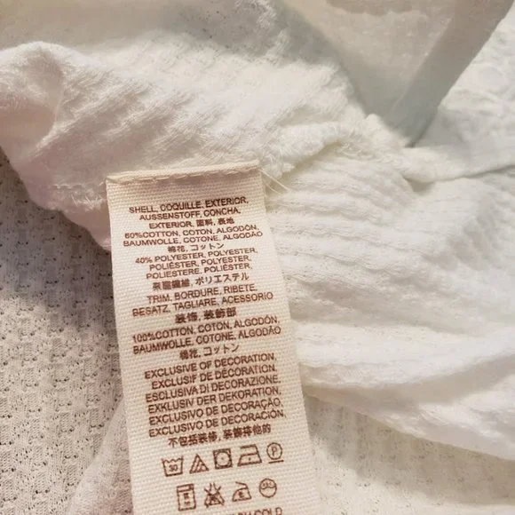 Free People Parisian Nights Top Ivory XS NWT - Picture 3 of 3